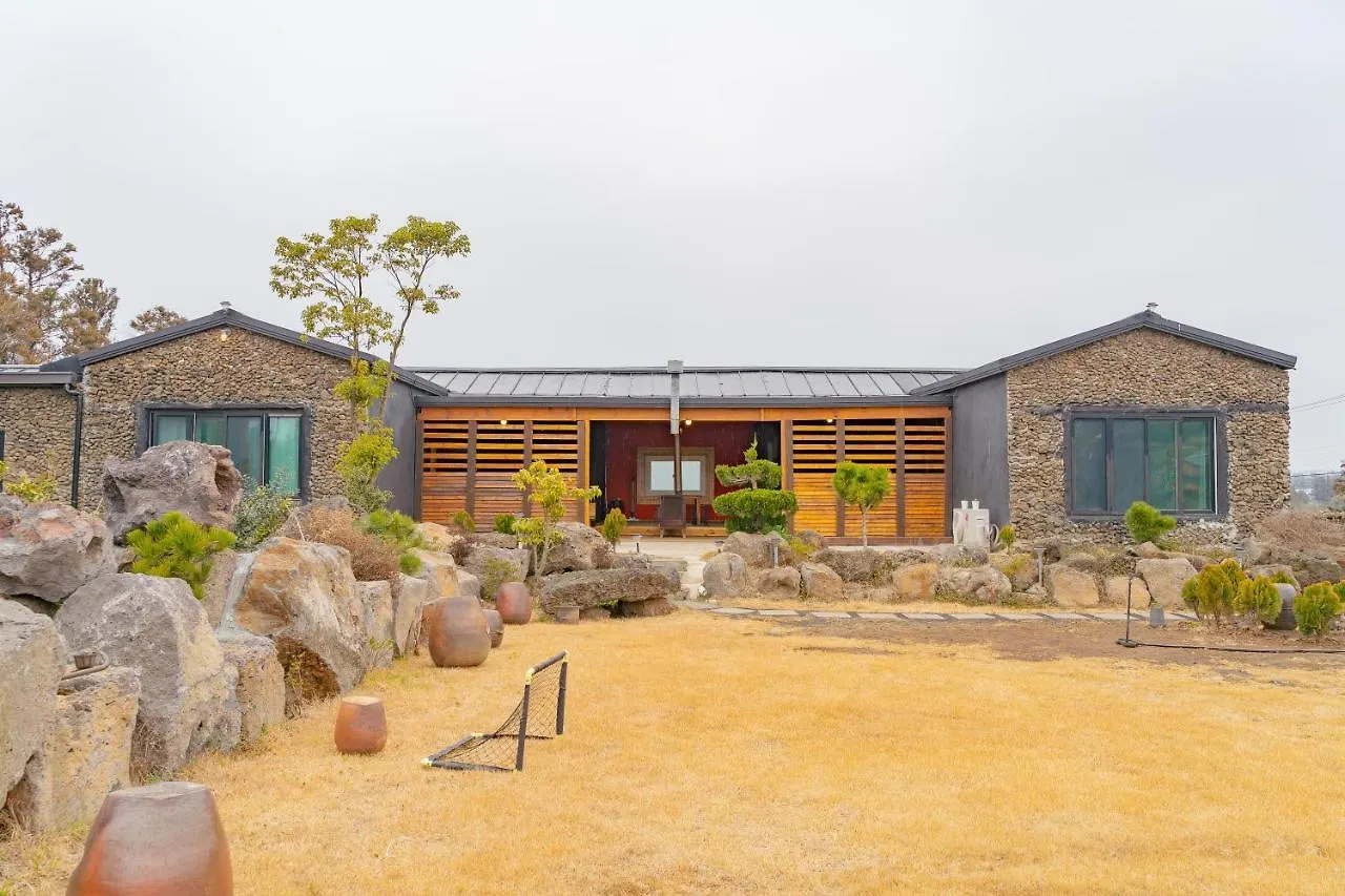 Farmer In Stone Jeju